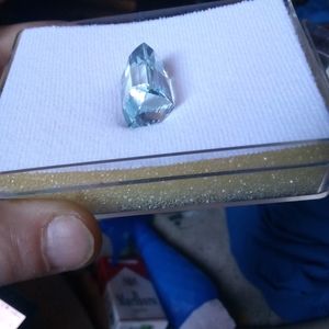Appraised aquamarine gemstone